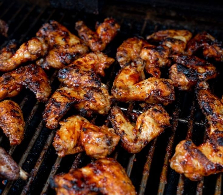 how to grill chicken wings on gas grill