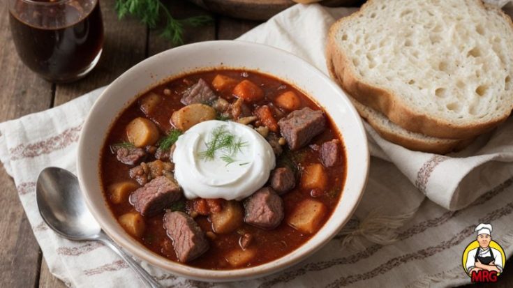 Classic Beef Borscht