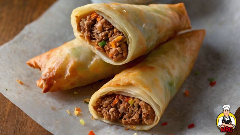 beef egg roll recipe