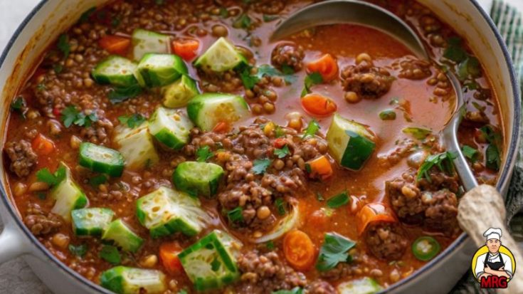 beef lentil soup recipe