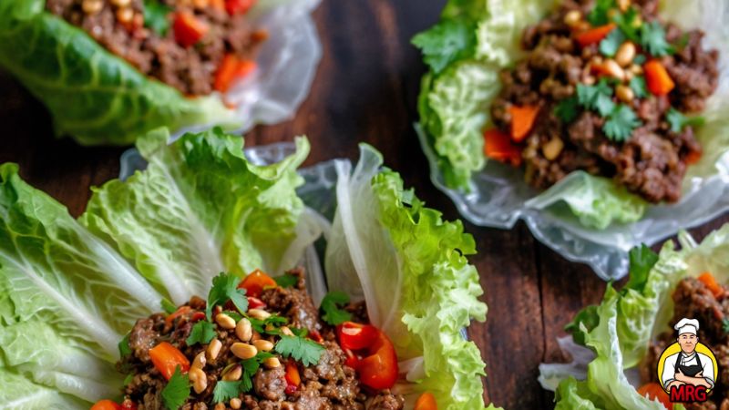 beef lettuce wraps recipe