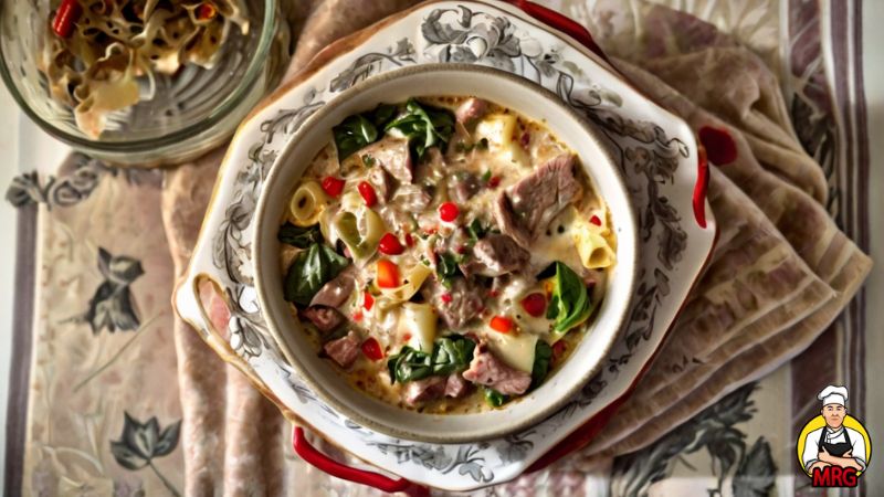 beef and spinach recipe