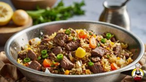 beef fried rice recipe