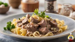 beef stroganoff recipe with cream cheese