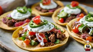 beef tostada recipe