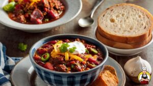 chunky beef chili recipe