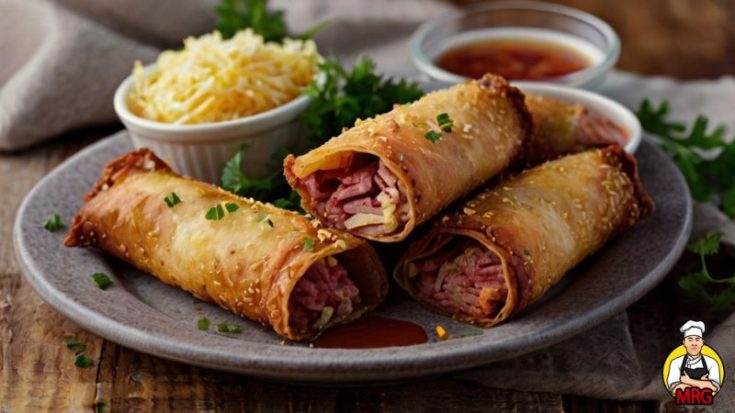 corned beef egg rolls recipe