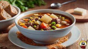 ground beef vegetable soup recipe