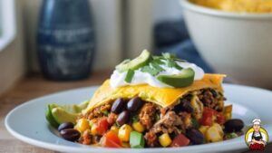 taco casserole recipe ground beef