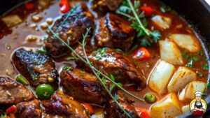 brown stew chicken recipe