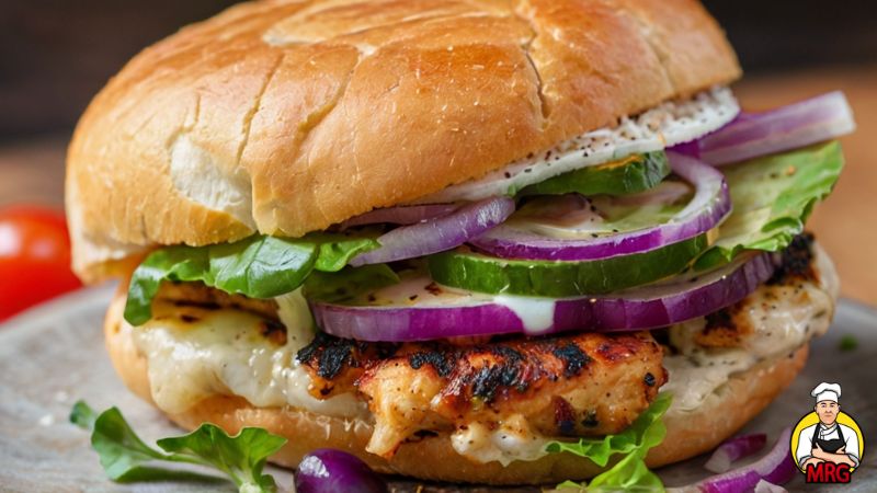 chicken burger recipe