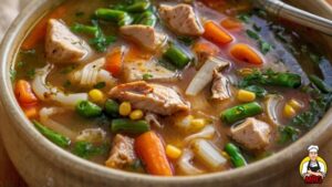 chicken vegetable soup recipe