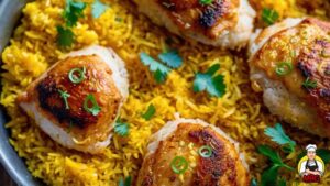 chicken and yellow rice recipe