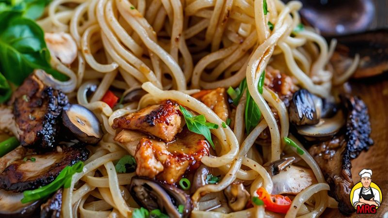 chicken noodles recipe