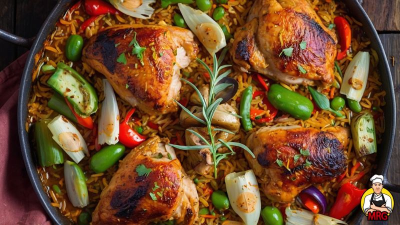 chicken paella recipe